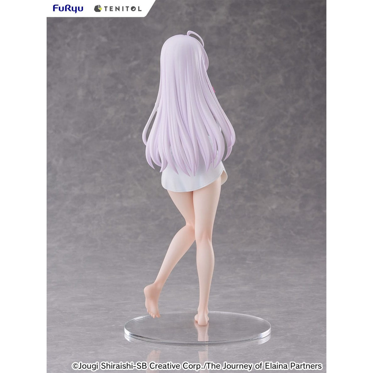 Imagen del producto Wandering Witch: The Journey of Elaina Estatua de PVC Tenitol Tall Elaina Shirt Ver. 30 cm