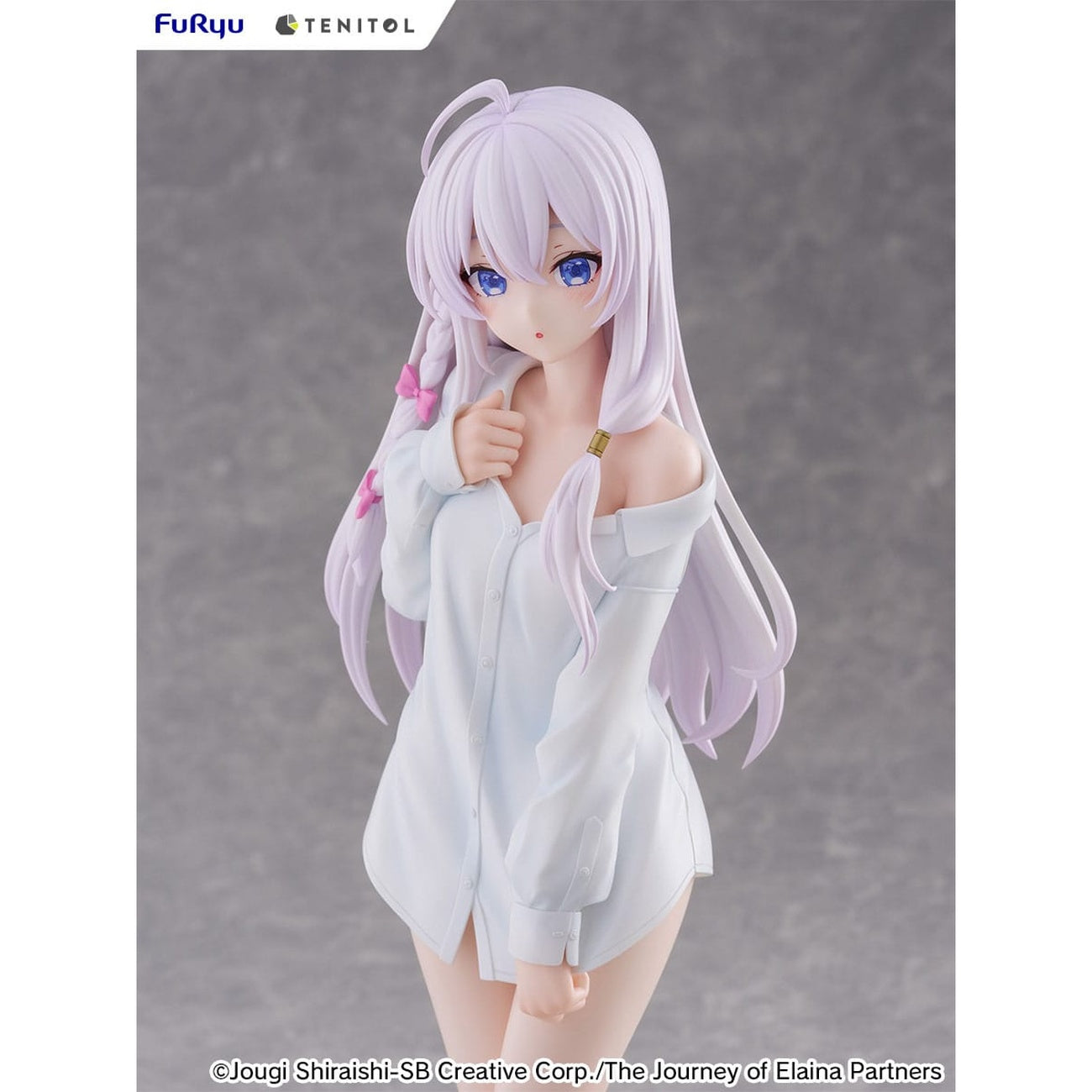 Imagen del producto Wandering Witch: The Journey of Elaina Estatua de PVC Tenitol Tall Elaina Shirt Ver. 30 cm