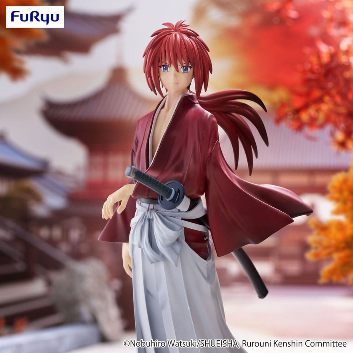 Imagen del producto Rurouni Kenshin: El Guerrero Samurái de la Era Meiji Estatua PVC Trio-Try-iT Kenshin Himura 19 cm