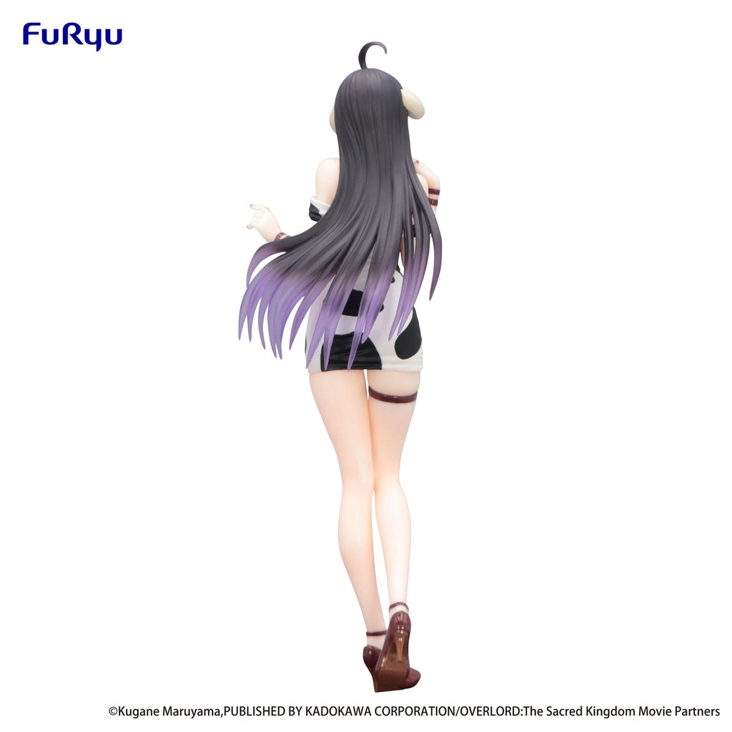 Imagen del producto Overlord Trio-Try-iT Estatua PVC Albedo Vestido Mini Estampado Vaca Ver. 21 cm