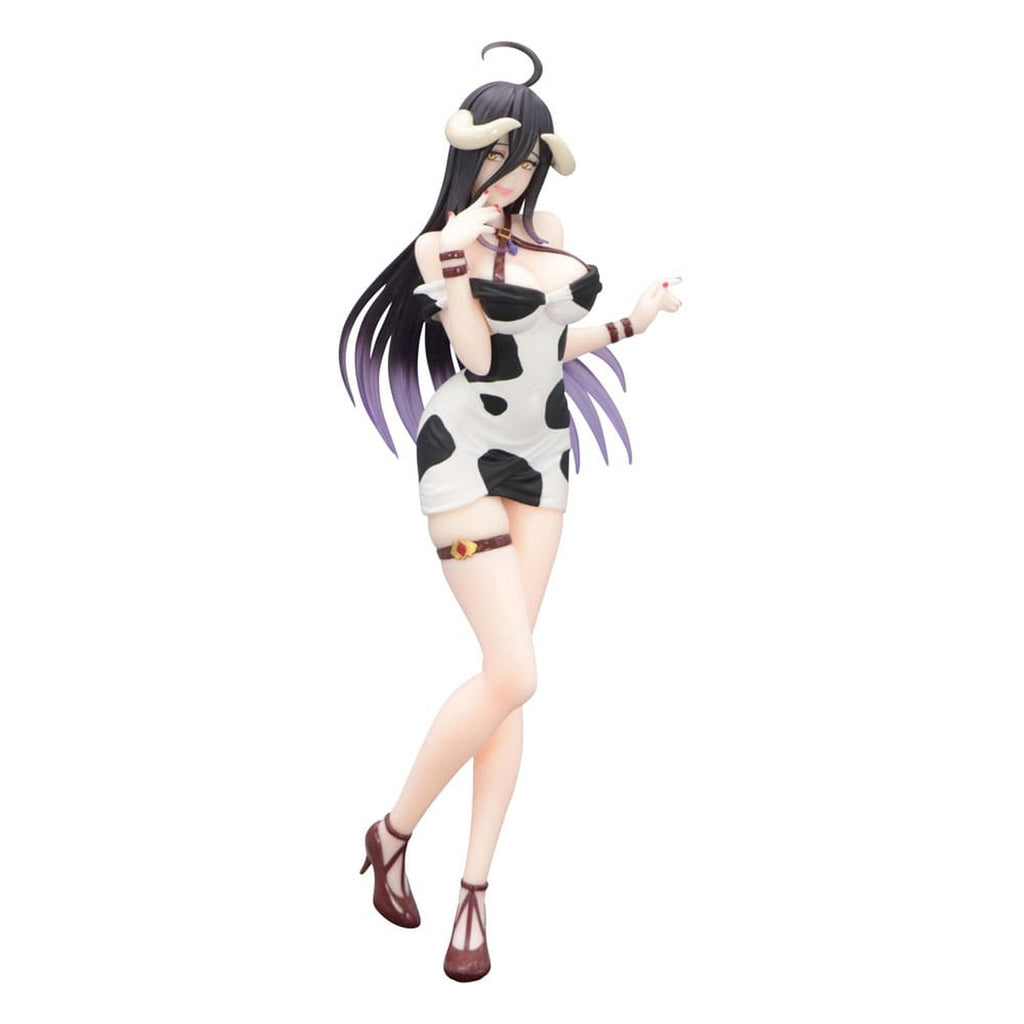 Imagen del producto Overlord Trio-Try-iT Estatua PVC Albedo Vestido Mini Estampado Vaca Ver. 21 cm