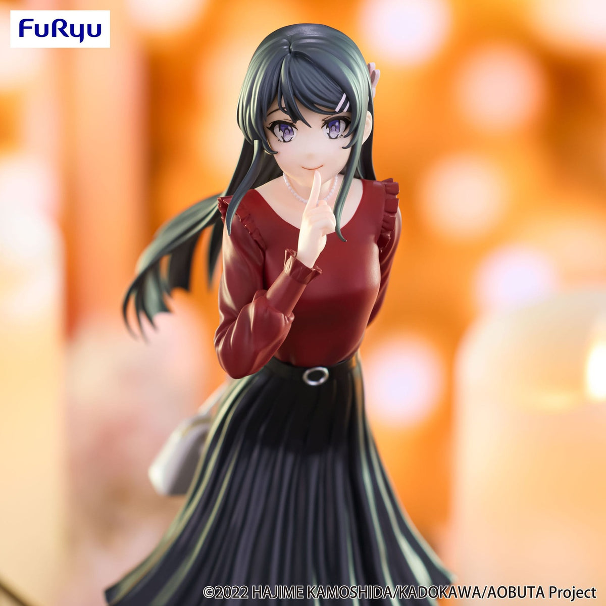 Imagen del producto Rascal Does Not Dream of Bunny Girl Senpai Estatua PVC Trio-Try-iT Mai Sakurajima Traje de Invierno Ver. 21 cm
