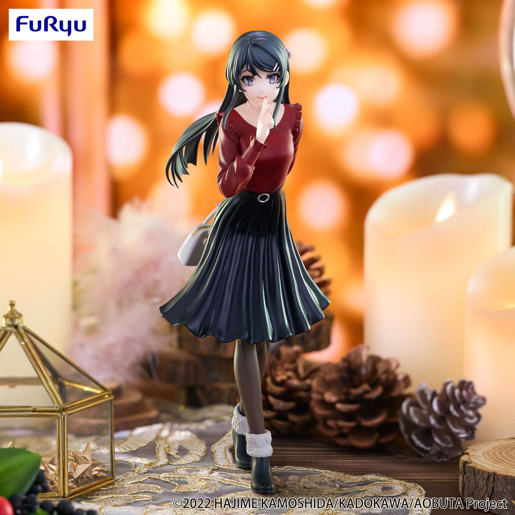 Imagen del producto Rascal Does Not Dream of Bunny Girl Senpai Estatua PVC Trio-Try-iT Mai Sakurajima Traje de Invierno Ver. 21 cm