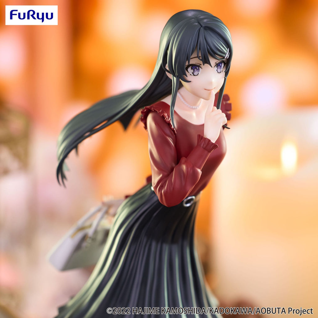 Imagen del producto Rascal Does Not Dream of Bunny Girl Senpai Estatua PVC Trio-Try-iT Mai Sakurajima Traje de Invierno Ver. 21 cm