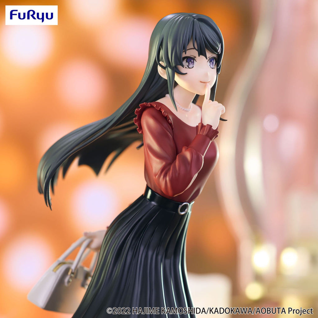 Imagen del producto Rascal Does Not Dream of Bunny Girl Senpai Estatua PVC Trio-Try-iT Mai Sakurajima Traje de Invierno Ver. 21 cm