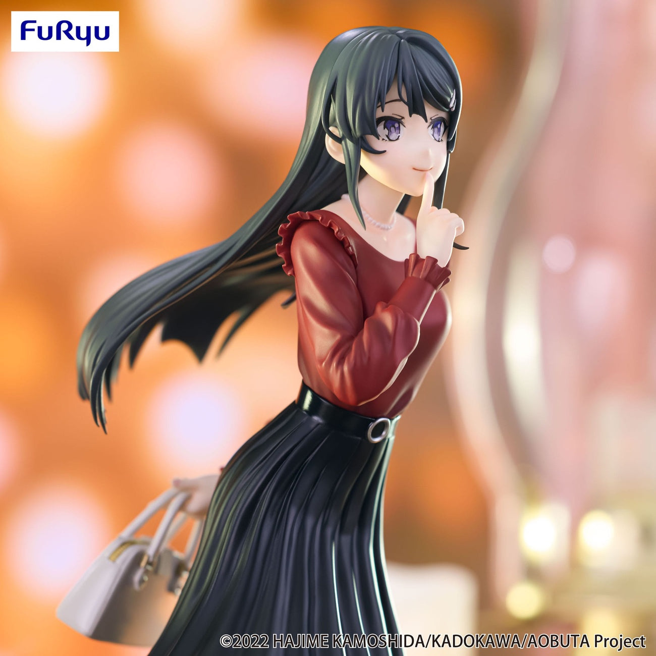 Imagen del producto Rascal Does Not Dream of Bunny Girl Senpai Estatua PVC Trio-Try-iT Mai Sakurajima Traje de Invierno Ver. 21 cm