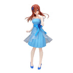 Imagen del producto The Quintessential Quintuplets Figura PVC Trio-Try-iT Nakano Miku Pastel Dress Ver. 21 cm