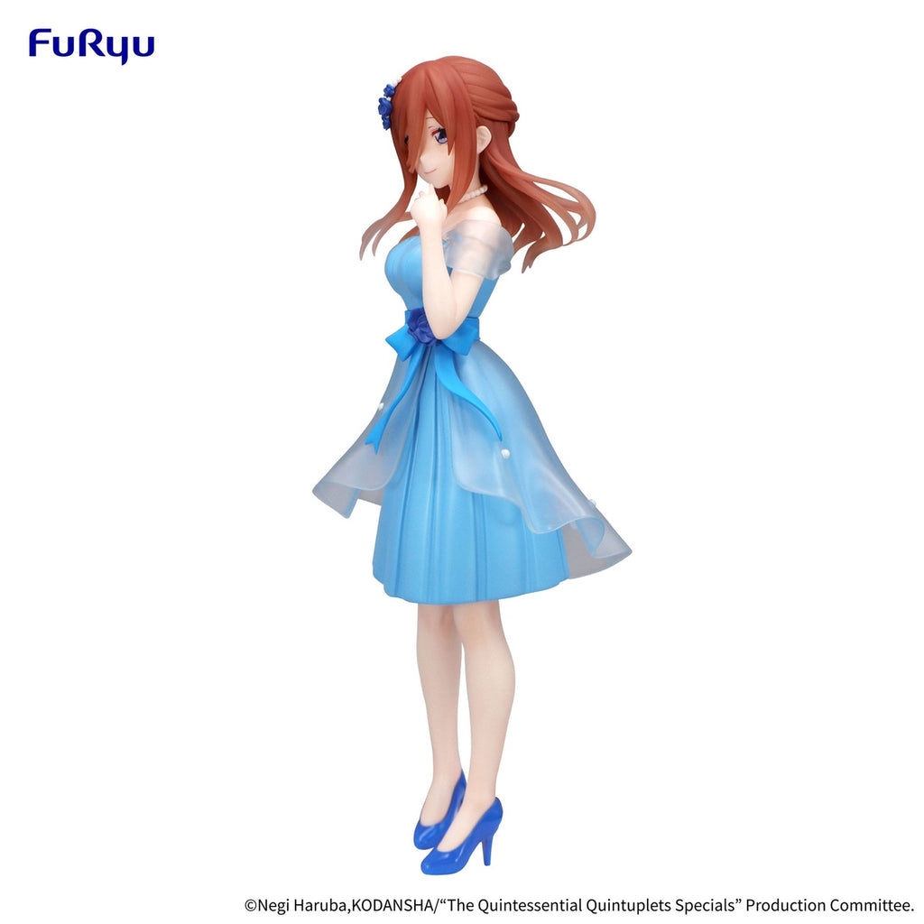 Imagen del producto The Quintessential Quintuplets Figura PVC Trio-Try-iT Nakano Miku Pastel Dress Ver. 21 cm