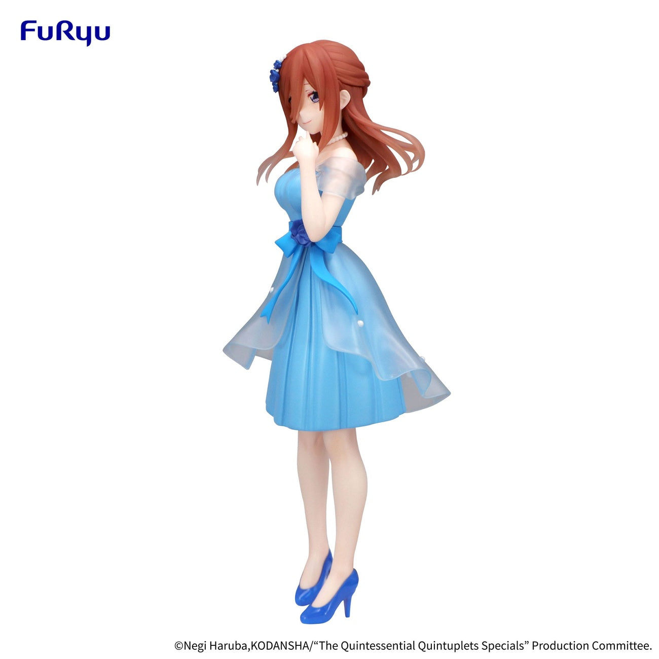 Imagen del producto The Quintessential Quintuplets Figura PVC Trio-Try-iT Nakano Miku Pastel Dress Ver. 21 cm