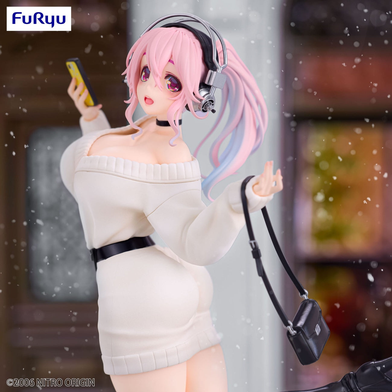 Imagen del producto Super Sonico Trio-Try-iT Estatua PVC Winter Memory Ver. 21 cm