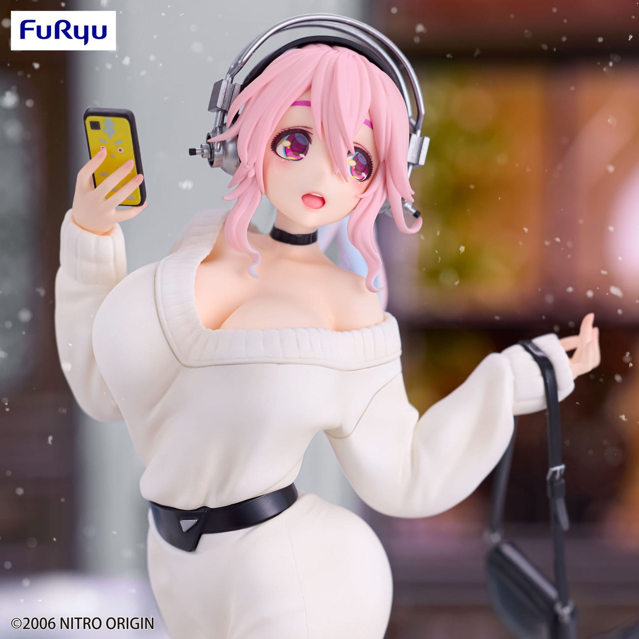 Imagen del producto Super Sonico Trio-Try-iT Estatua PVC Winter Memory Ver. 21 cm