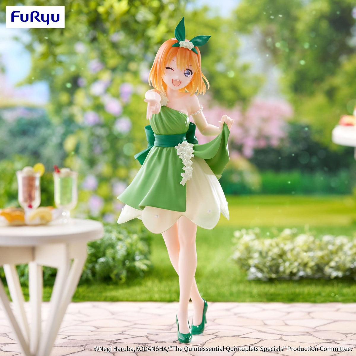 Imagen del producto The Quintessential Quintuplets Figura PVC Trio-Try-iT Yotsuba Nakano Pastel Dress Ver. 22 cm
