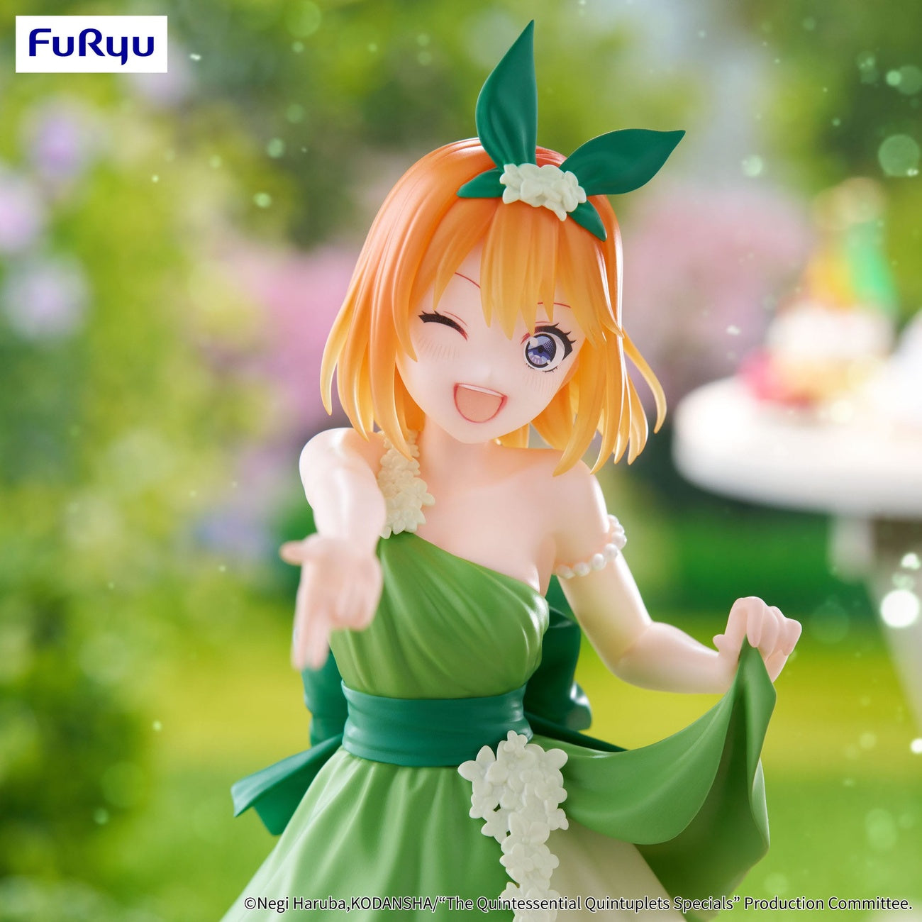 Imagen del producto The Quintessential Quintuplets Figura PVC Trio-Try-iT Yotsuba Nakano Pastel Dress Ver. 22 cm