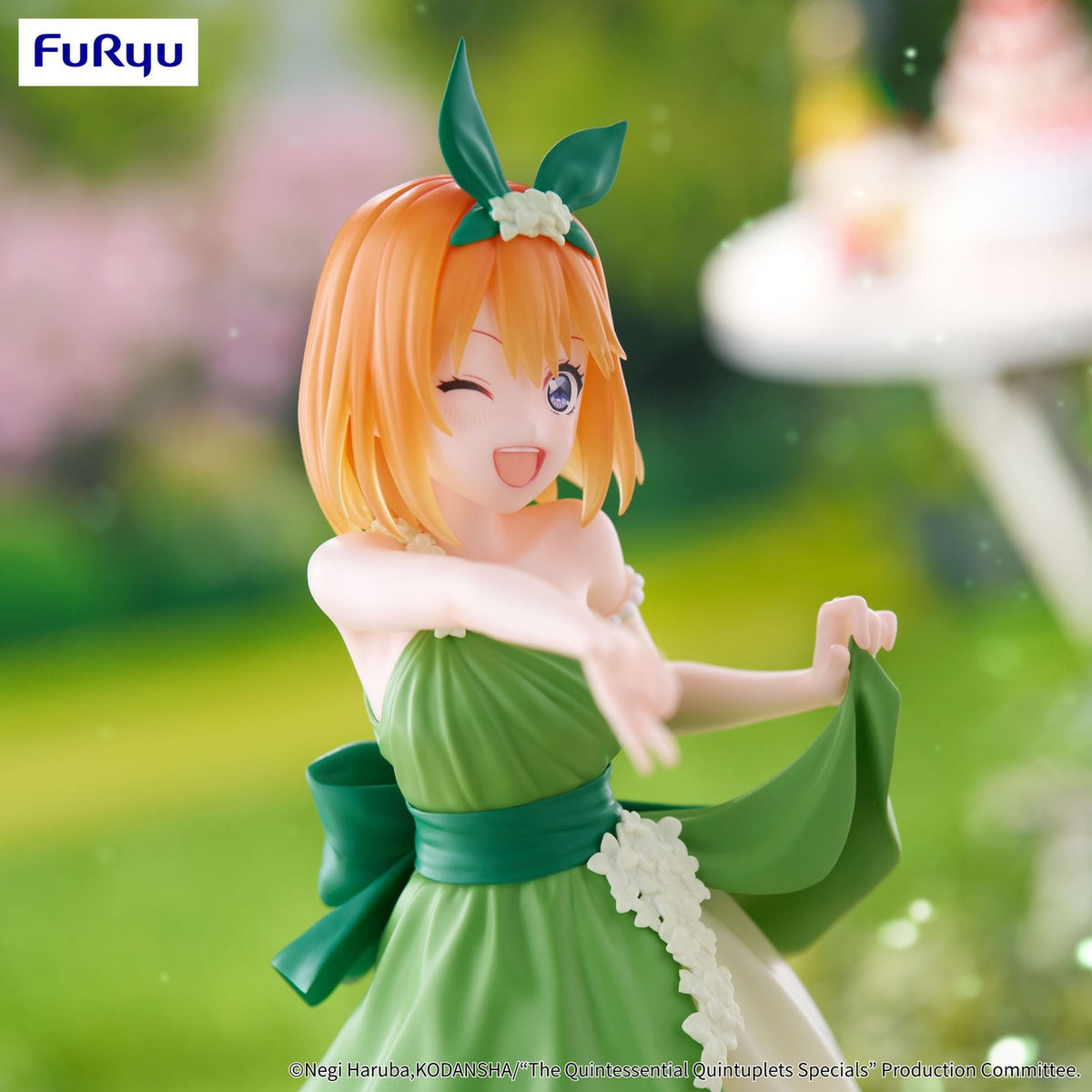 Imagen del producto The Quintessential Quintuplets Figura PVC Trio-Try-iT Yotsuba Nakano Pastel Dress Ver. 22 cm