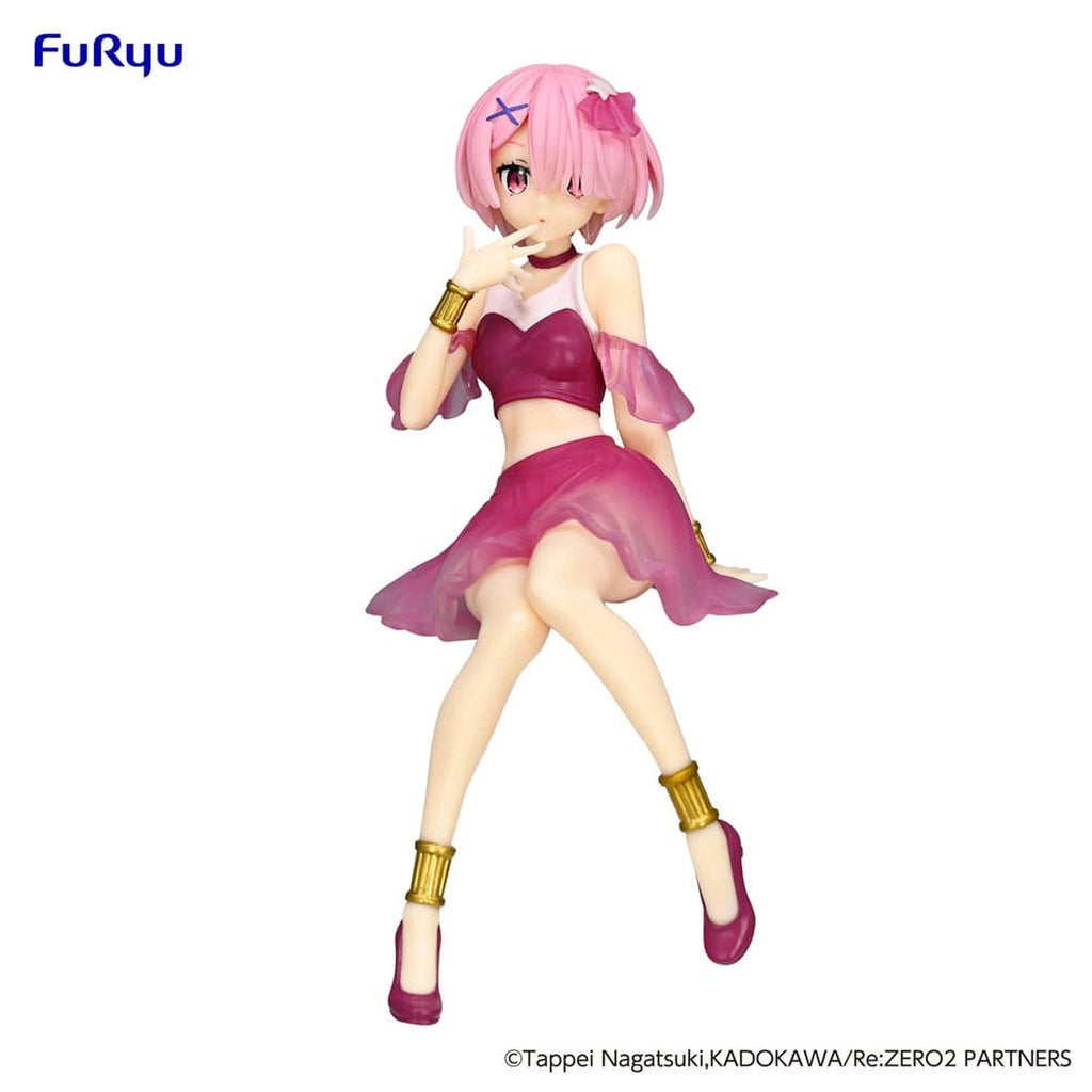 Imagen del producto Re:Zero Starting Life in Another World Figura PVC Noodle Stopper Ram Twinkle Party Another Color Ver. 14 cm