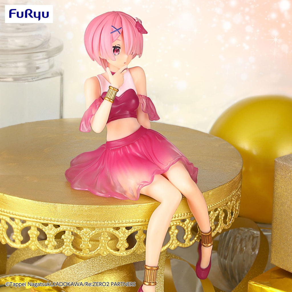 Imagen del producto Re:Zero Starting Life in Another World Figura PVC Noodle Stopper Ram Twinkle Party Another Color Ver. 14 cm