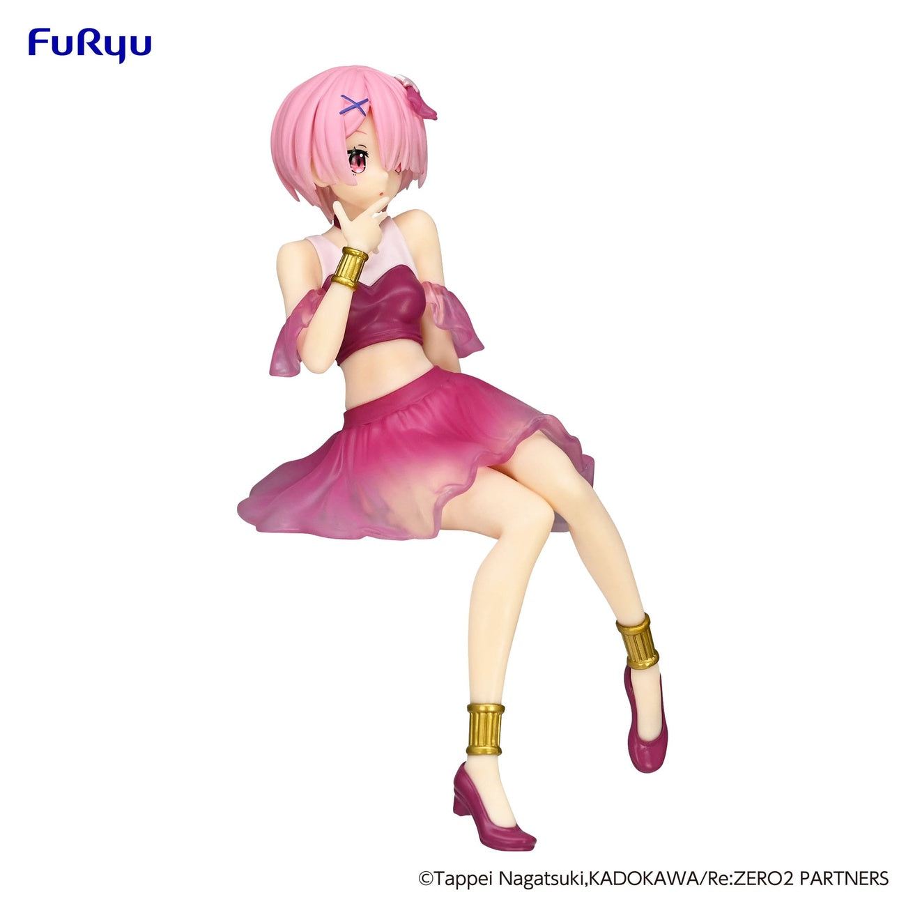 Imagen del producto Re:Zero Starting Life in Another World Figura PVC Noodle Stopper Ram Twinkle Party Another Color Ver. 14 cm
