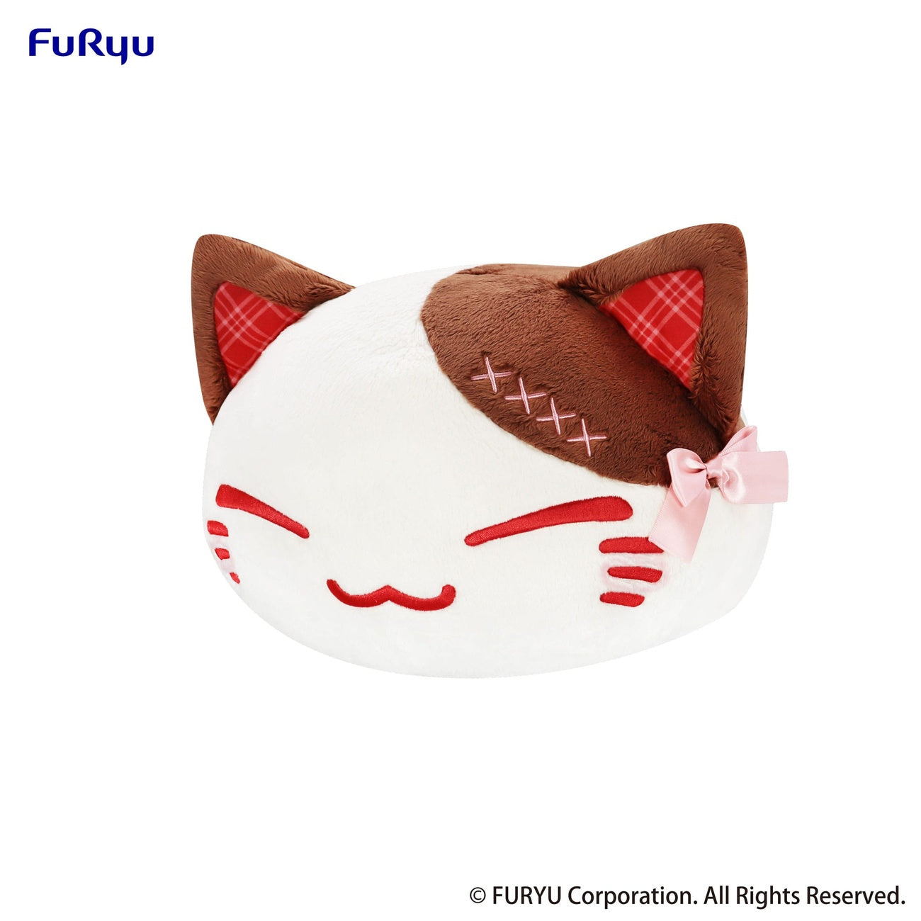 Imagen del producto Nemuneko Cat Sweet Gran Peluche Marrón 35 cm