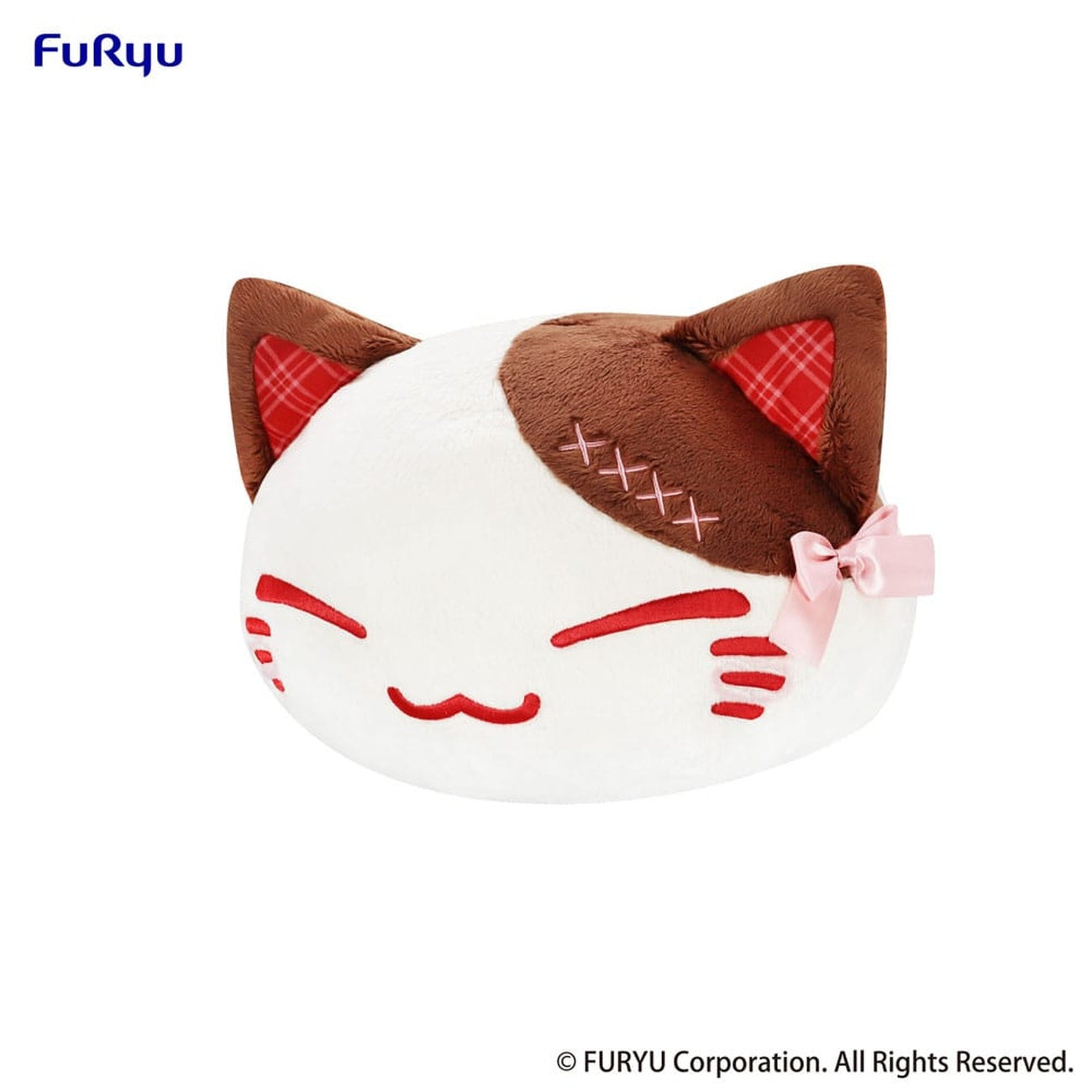 Imagen del producto Nemuneko Cat Sweet Gran Peluche Marrón 35 cm