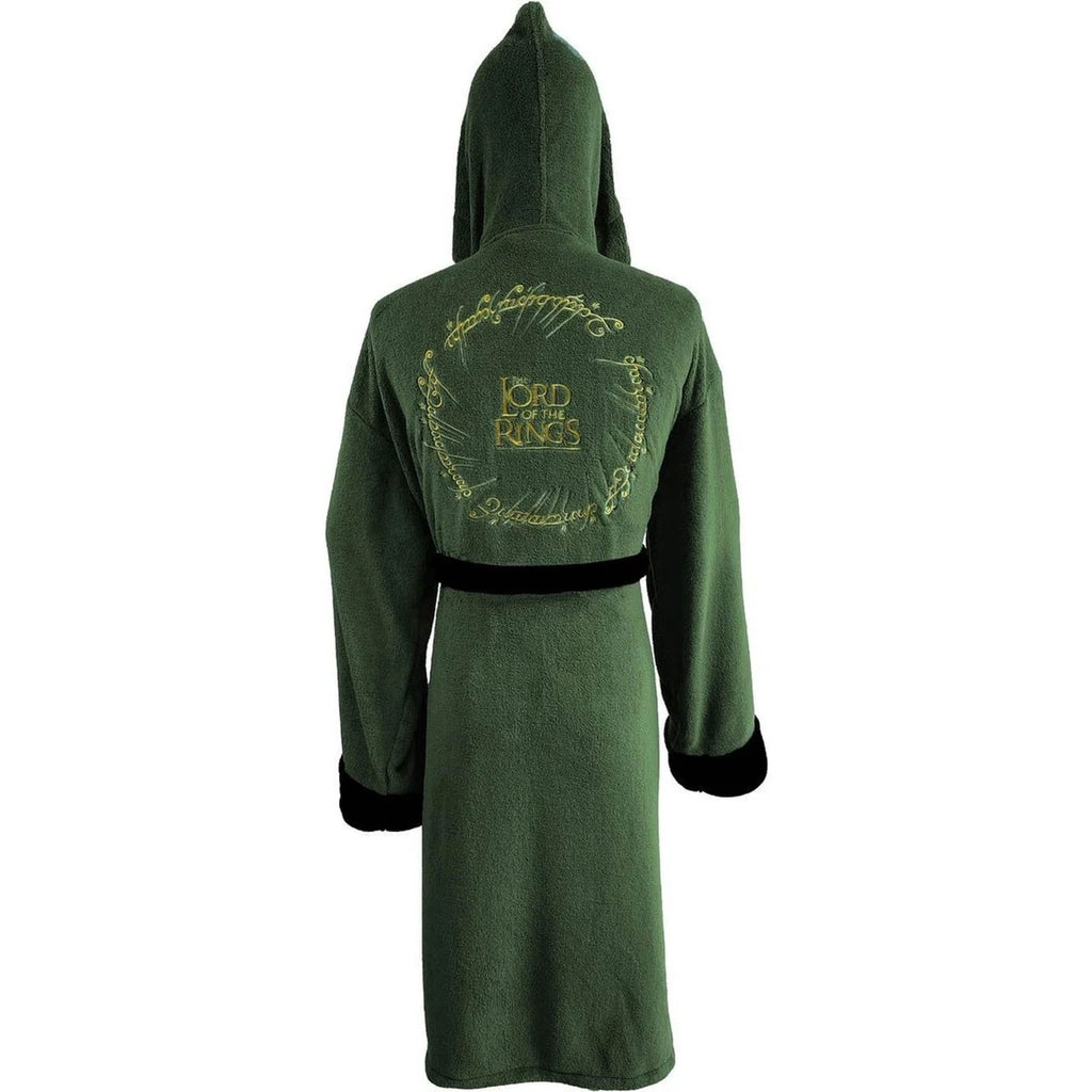 Imagen del producto Albornoz polar El Señor de los Anillos Elven Green & Gold