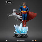 Imagen del producto Superman Legacy Estatua Art Scale 1/10 Superman & Krypto 32 cm