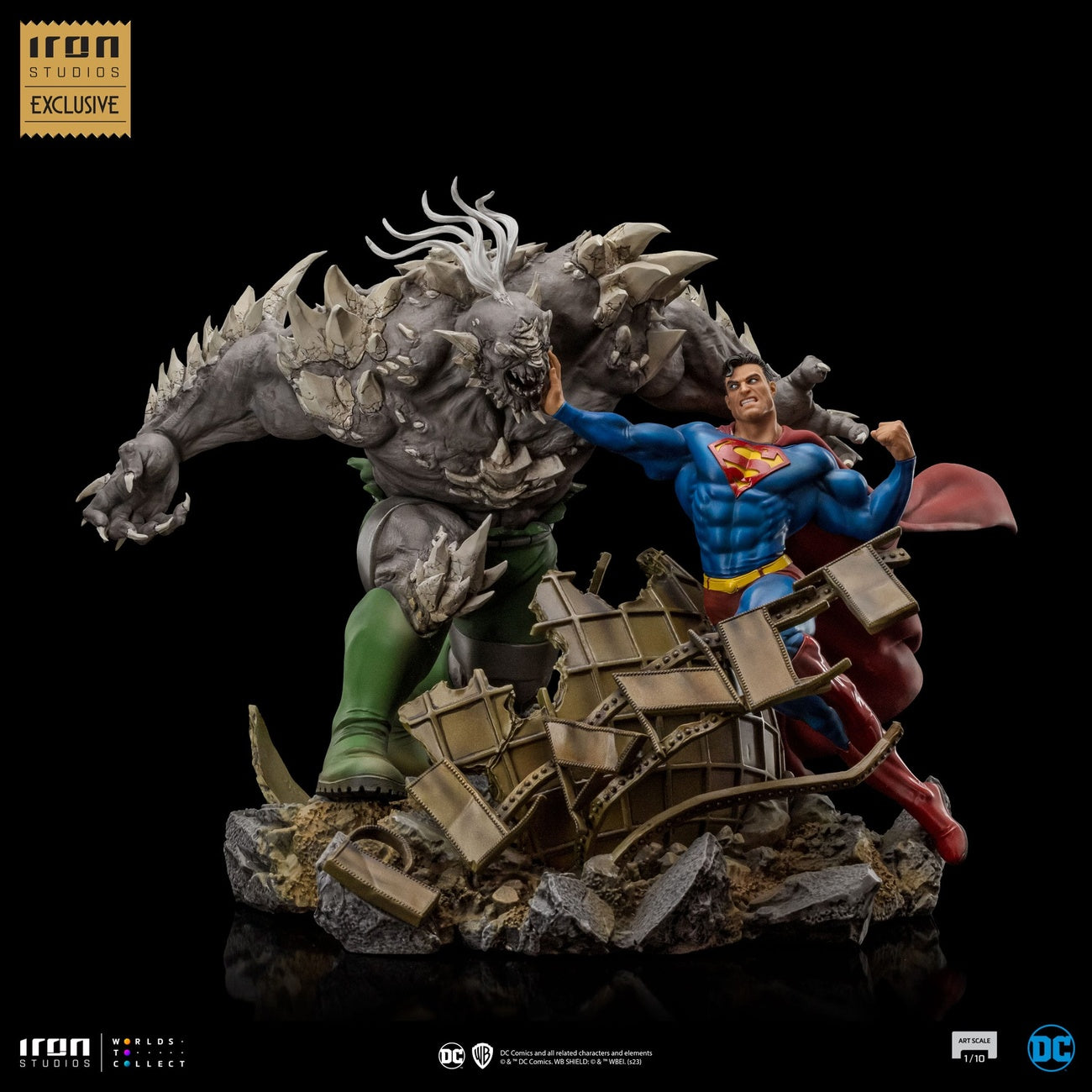 Product image DC Comics BDS Art Scale Statue 1/10 Superman vs Doomsday heo EU Exclusive 30 cm