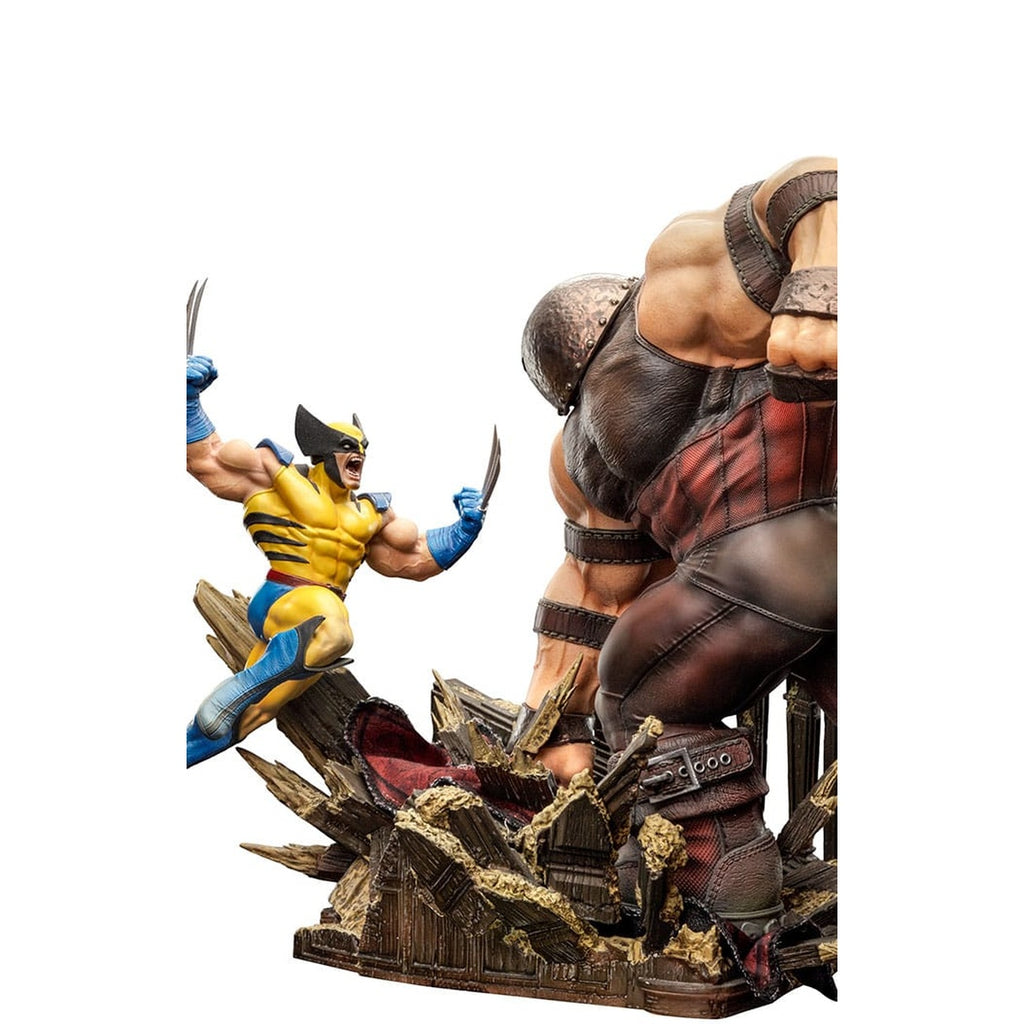 Imagen del producto Marvel BDS Art Scale Estatua 1/10 Wolverine vs Juggernaut heo EU Exclusive 30 cm