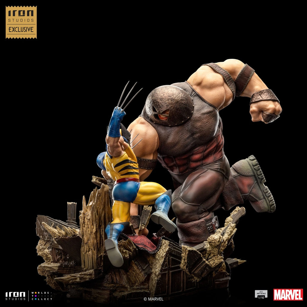 Imagen del producto Marvel BDS Art Scale Estatua 1/10 Wolverine vs Juggernaut heo EU Exclusive 30 cm