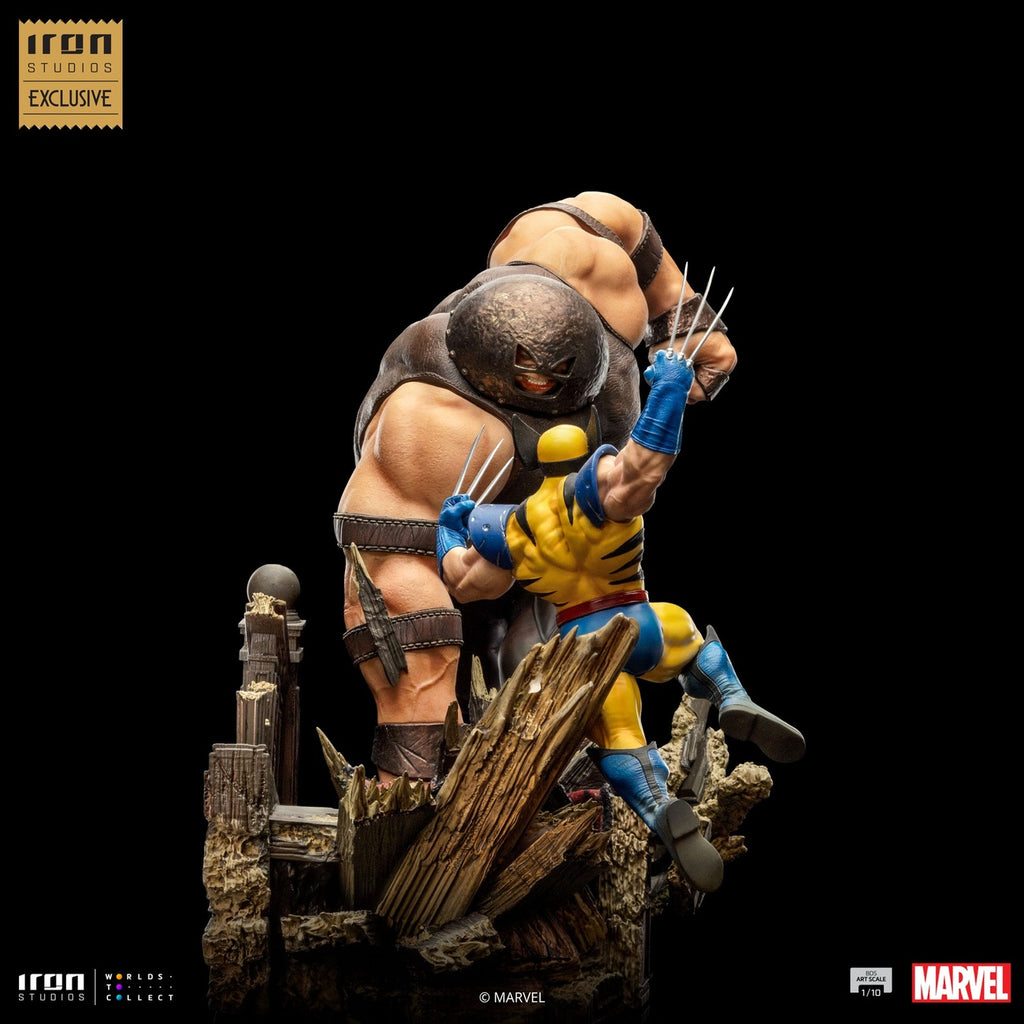 Imagen del producto Marvel BDS Art Scale Estatua 1/10 Wolverine vs Juggernaut heo EU Exclusive 30 cm
