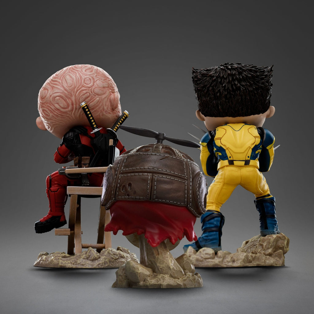 Imagen del producto Deadpool & Wolverine Mini Co. figura de PVC Deadpool sin máscara 13 cm