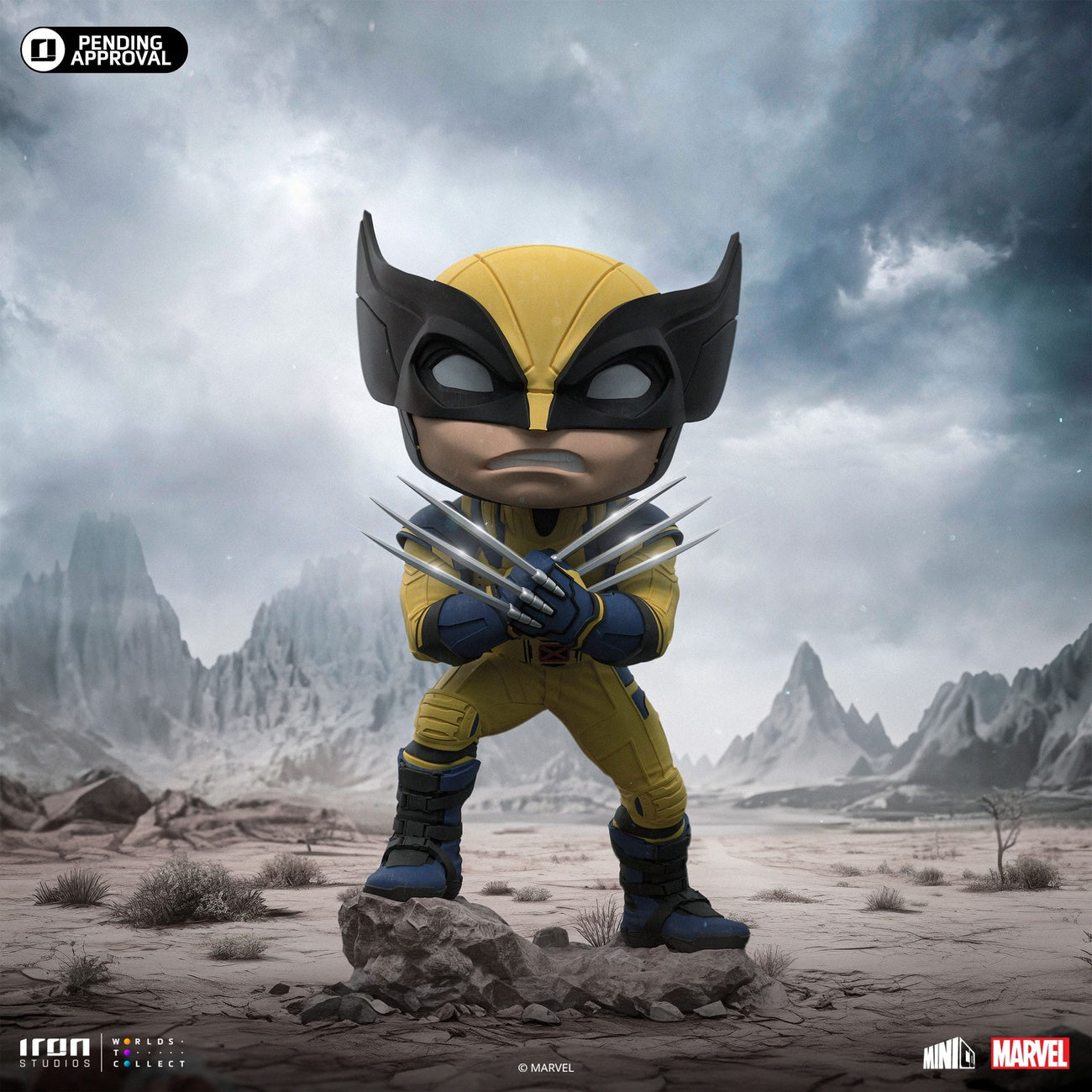 Imagen del producto Marvel Deadpool & Wolverine Mini Co. PVC Lobezno 13 cm