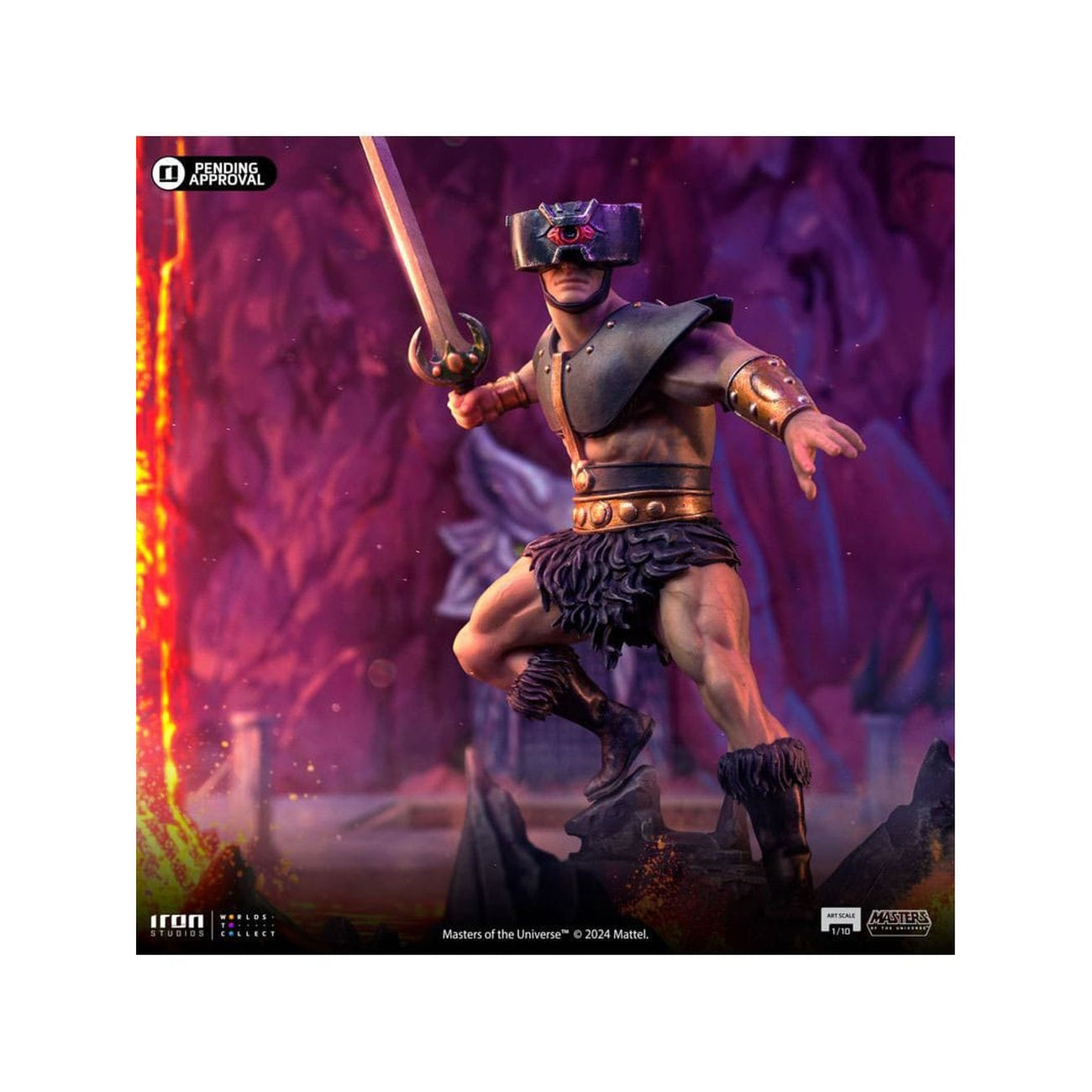 Imagen del producto Masters of the Universe Estatua Art Scale 1/10 Tri-Klops 24 cm