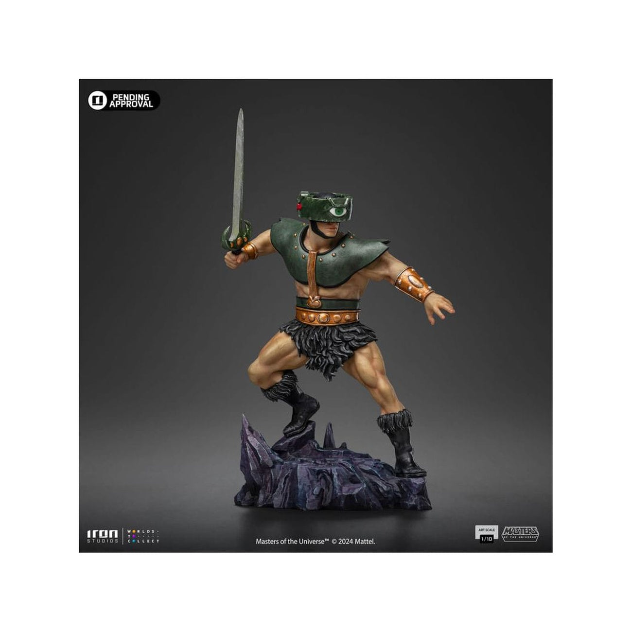 Imagen del producto Masters of the Universe Estatua Art Scale 1/10 Tri-Klops 24 cm