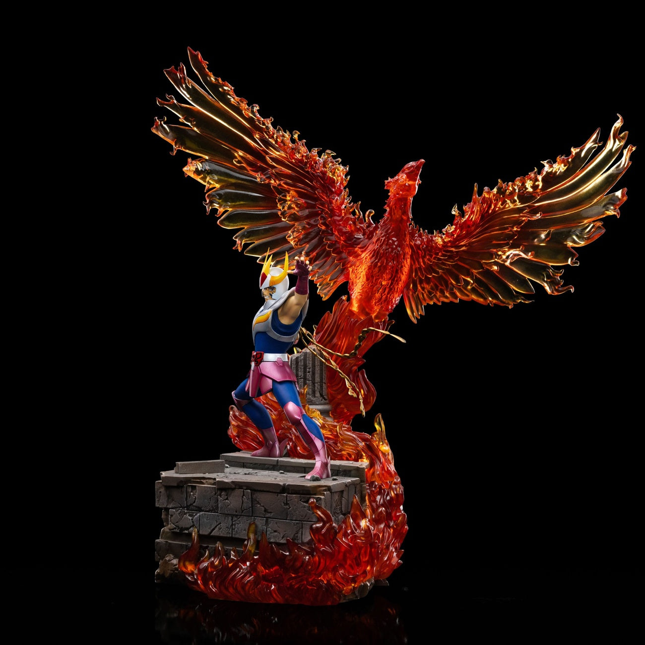 Imagen del producto Saint Seiya Estatua Deluxe Art Scale 1/10 Phoenix Ikki 41 cm