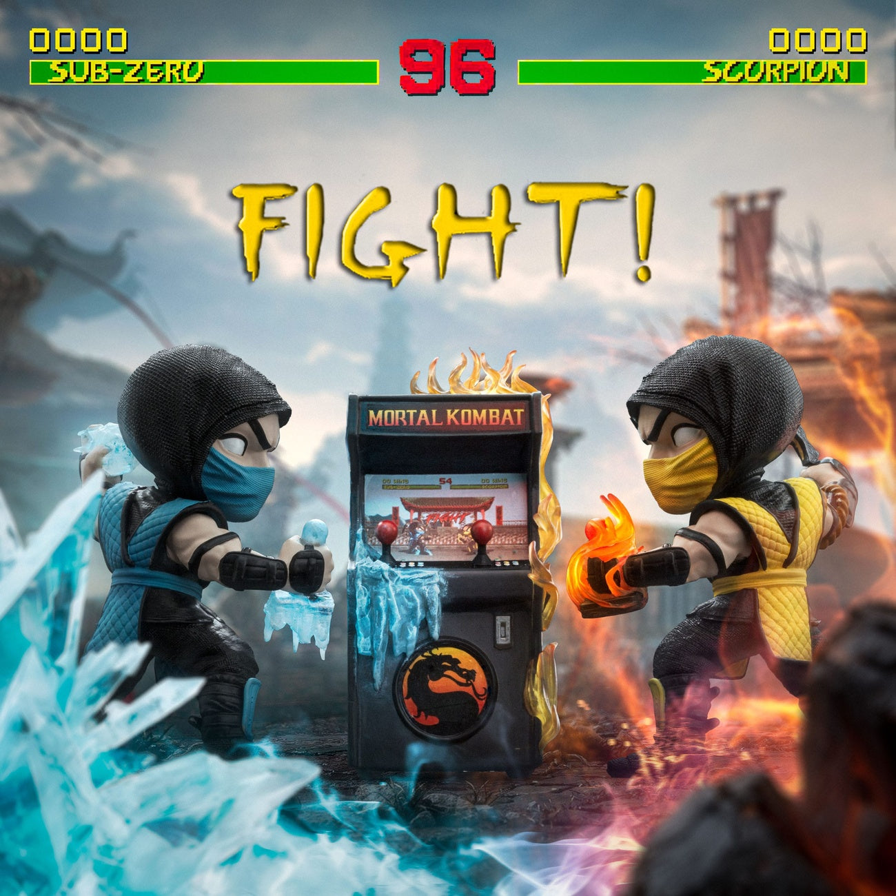 Product image Mortal Kombat Mini Co. PVC Figures Scorpion vs. Subzero Arcade Set 15 cm