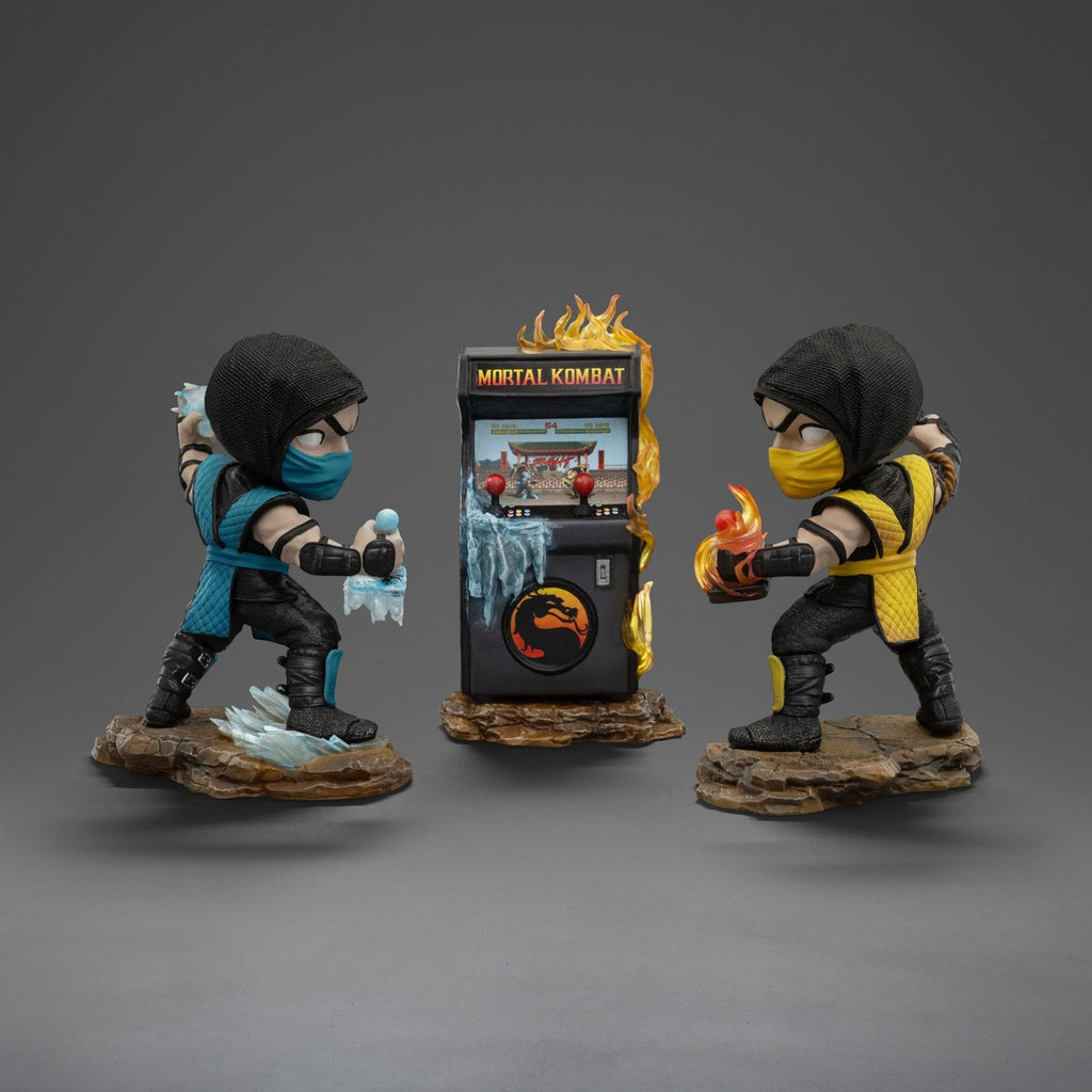 Imagen del producto Mortal Kombat Mini Co. figuras de PVC Scorpion vs Subzero Arcade Set 15 cm