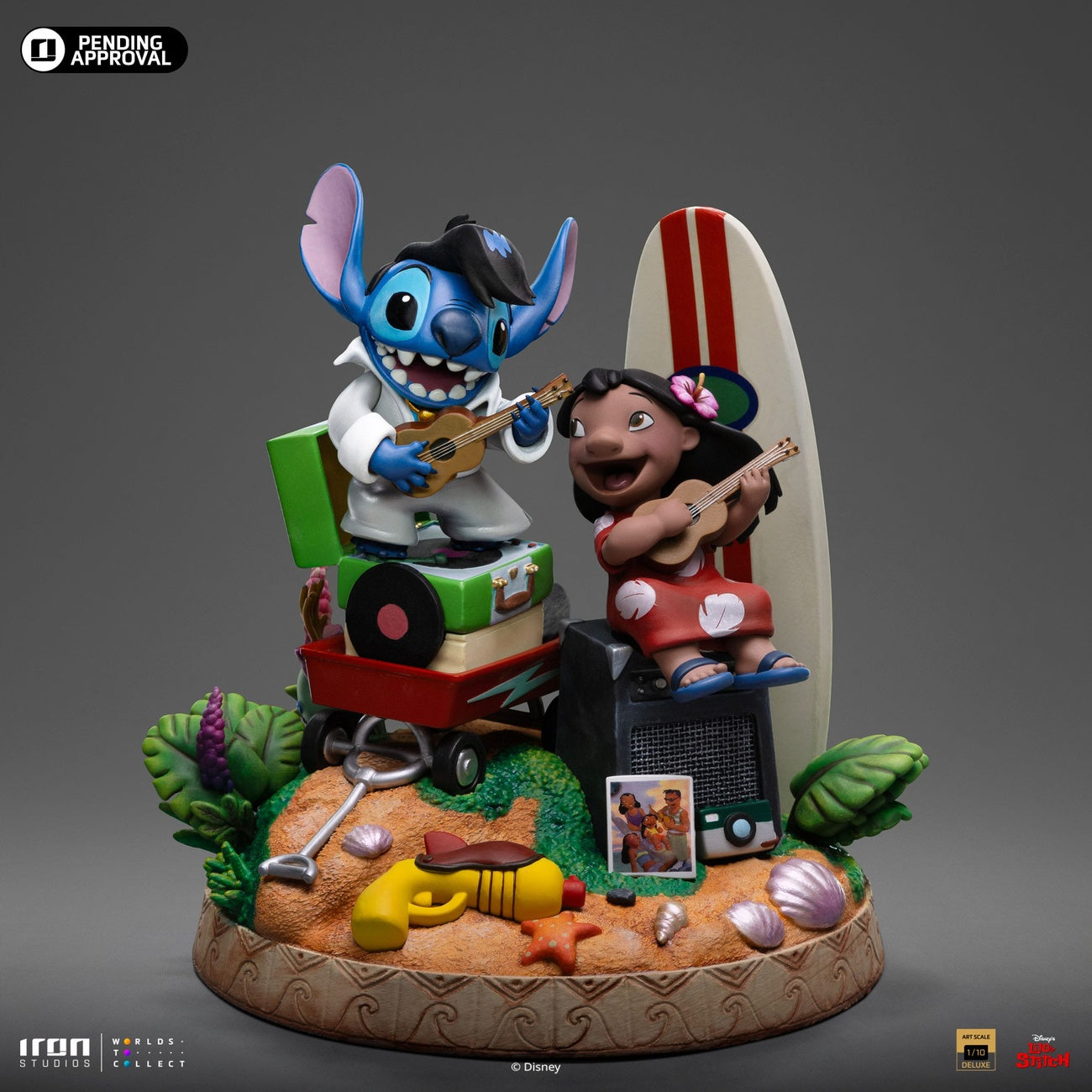 Imagen del producto Lilo & Stitch Estatua Deluxe Art Scale 1/10 Lilo & Stitch 20 cm
