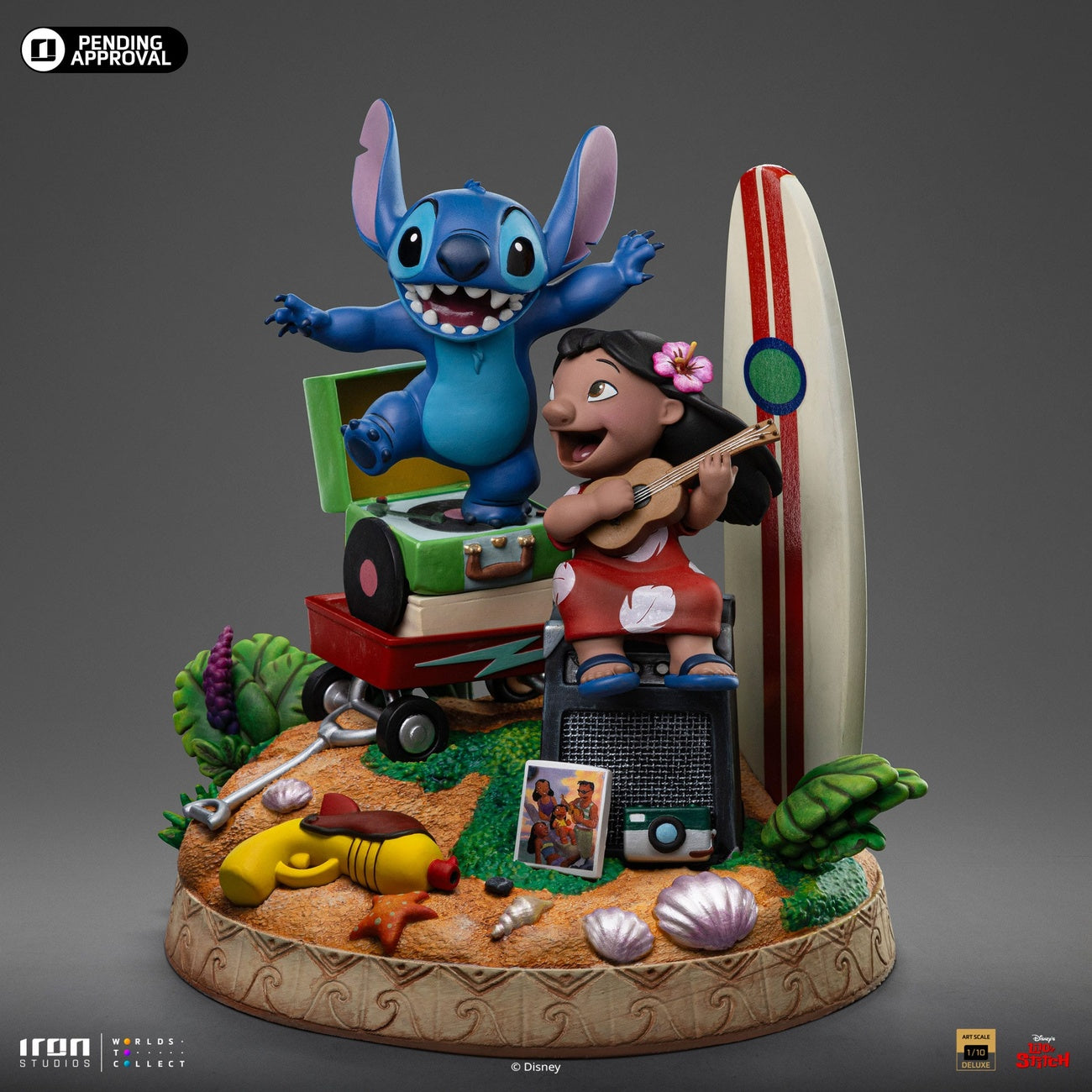 Imagen del producto Lilo & Stitch Estatua Deluxe Art Scale 1/10 Lilo & Stitch 20 cm