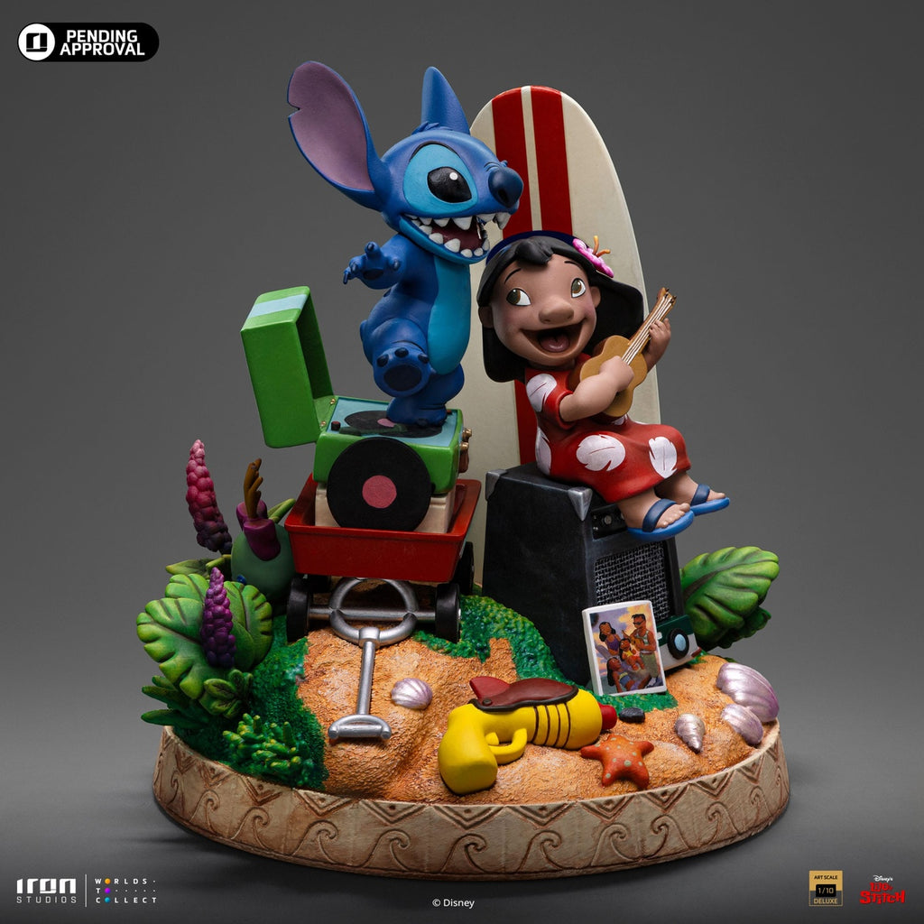 Imagen del producto Lilo & Stitch Estatua Deluxe Art Scale 1/10 Lilo & Stitch 20 cm