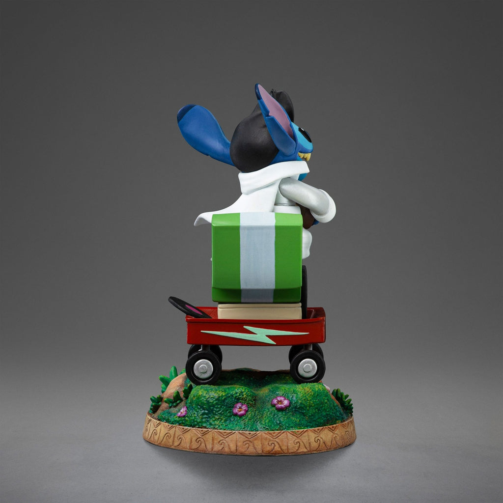 Imagen del producto Lilo & Stitch Estatua Art Scale 1/10 Stitch King of Rock 17 cm
