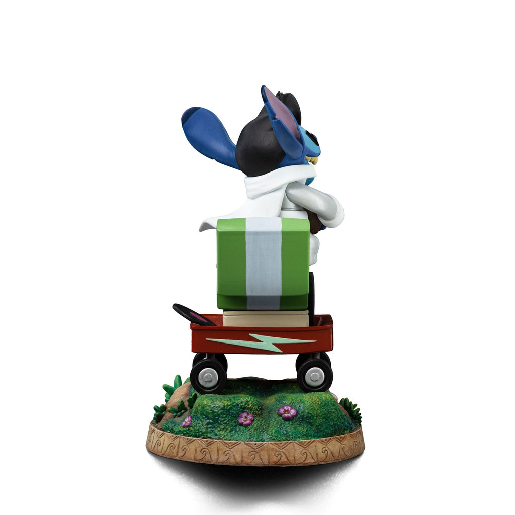Imagen del producto Lilo & Stitch Estatua Art Scale 1/10 Stitch King of Rock 17 cm