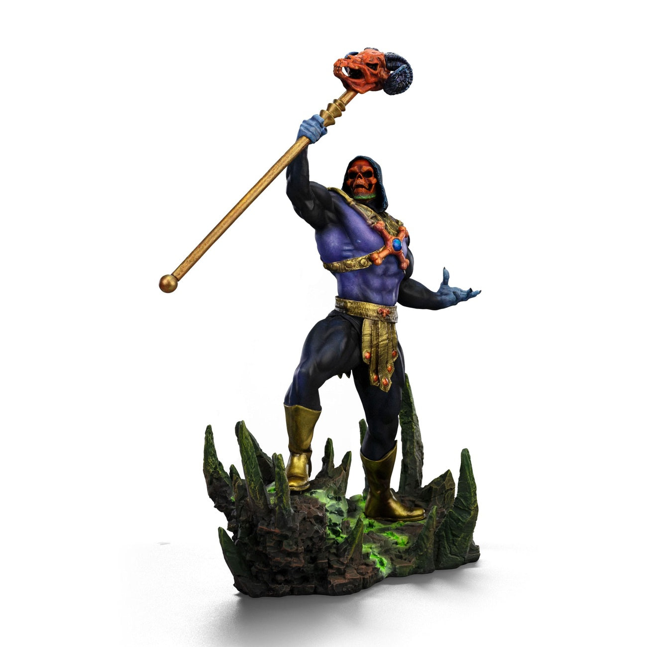 Imagen del producto Masters of the Universe Estatua Art Scale 1/10 Skeletor Disco Ver. 28 cm heo exclusive