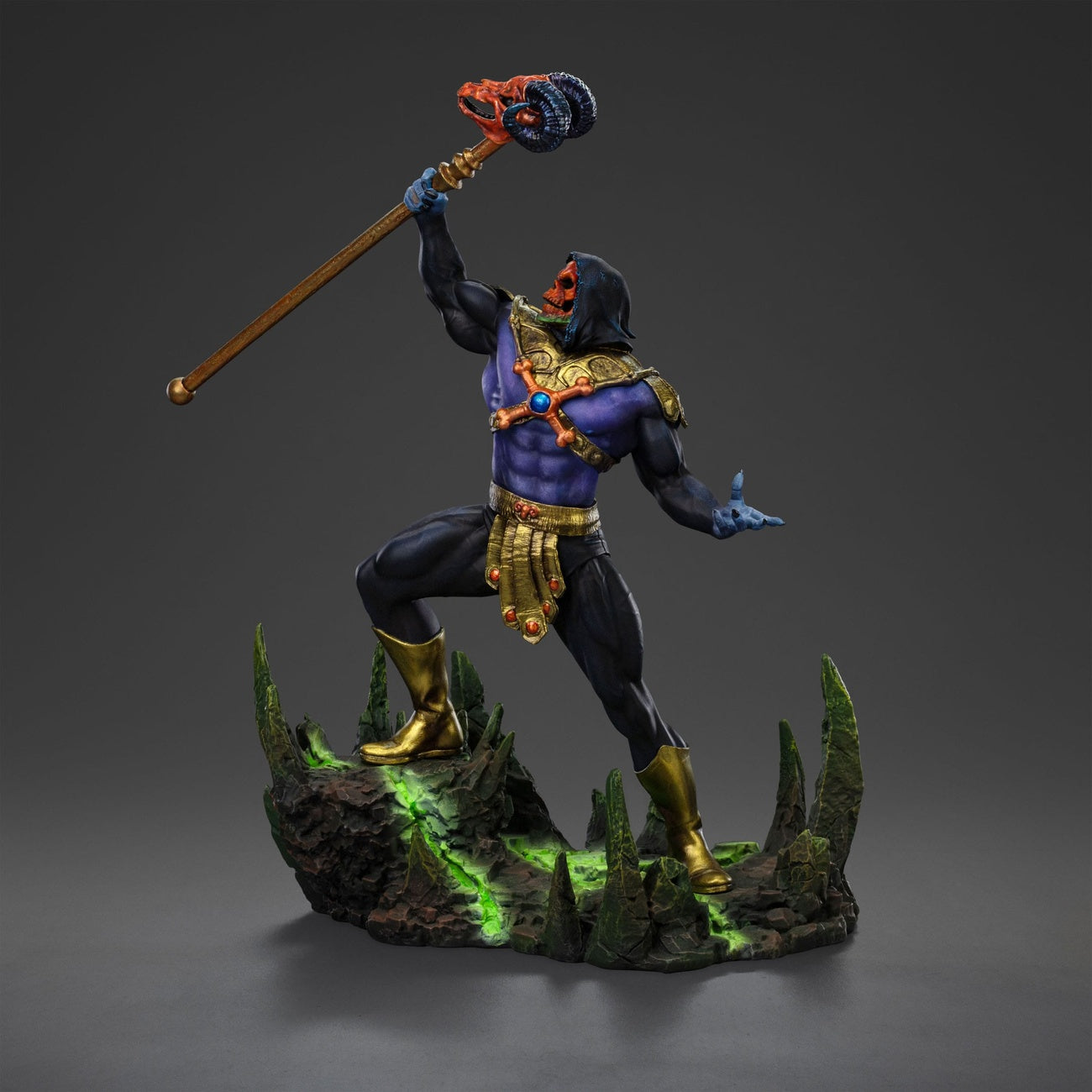 Imagen del producto Masters of the Universe Estatua Art Scale 1/10 Skeletor Disco Ver. 28 cm heo exclusive