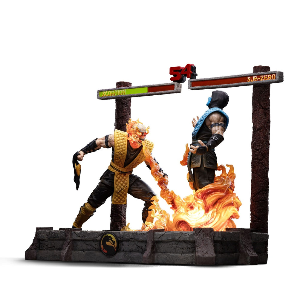 Imagen del producto Mortal Kombat Estatua Deluxe Art Scale 1/10 Scorpion Fatality 27 cm