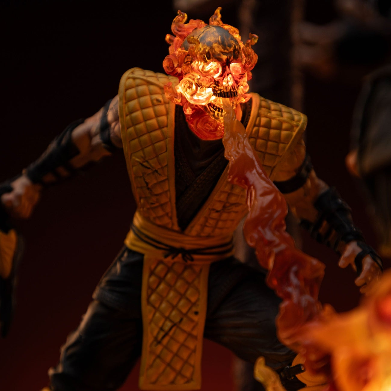 Imagen del producto Mortal Kombat Estatua Deluxe Art Scale 1/10 Scorpion Fatality 27 cm