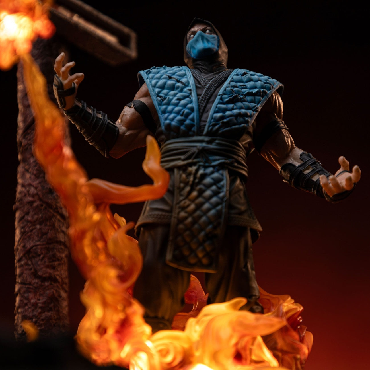 Imagen del producto Mortal Kombat Estatua Deluxe Art Scale 1/10 Scorpion Fatality 27 cm