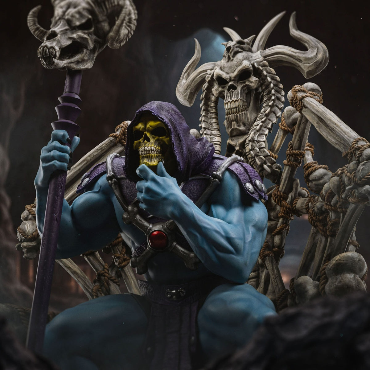 Imagen del producto Masters of the Universe Estatua Prime Scale 1/3 Skeletor 10th Anniversary Ver. 67 cm