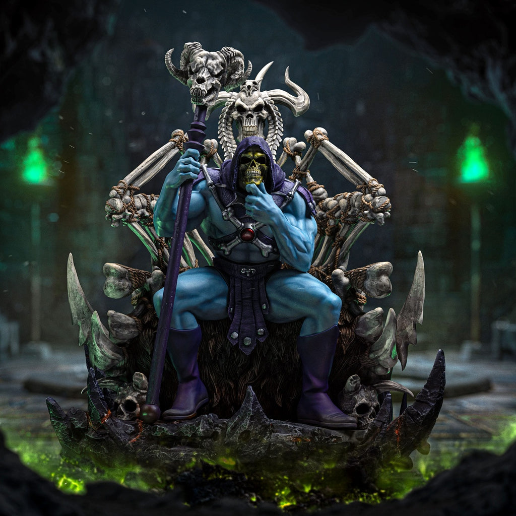 Imagen del producto Masters of the Universe Estatua Prime Scale 1/3 Skeletor 10th Anniversary Ver. 67 cm
