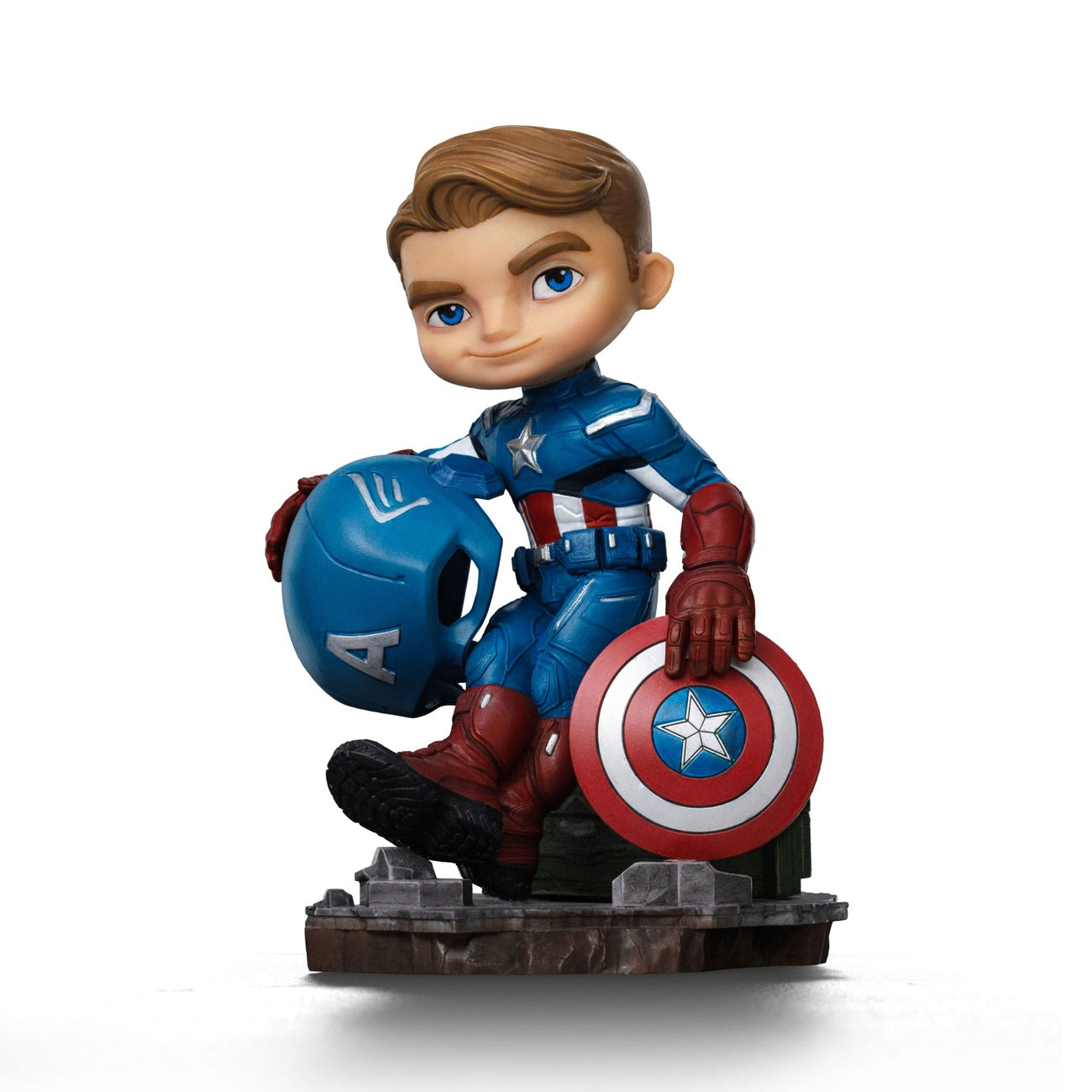 Imagen del producto Avengers Infinity Saga Mini Co. Figura de PVC Captain America 14 cm