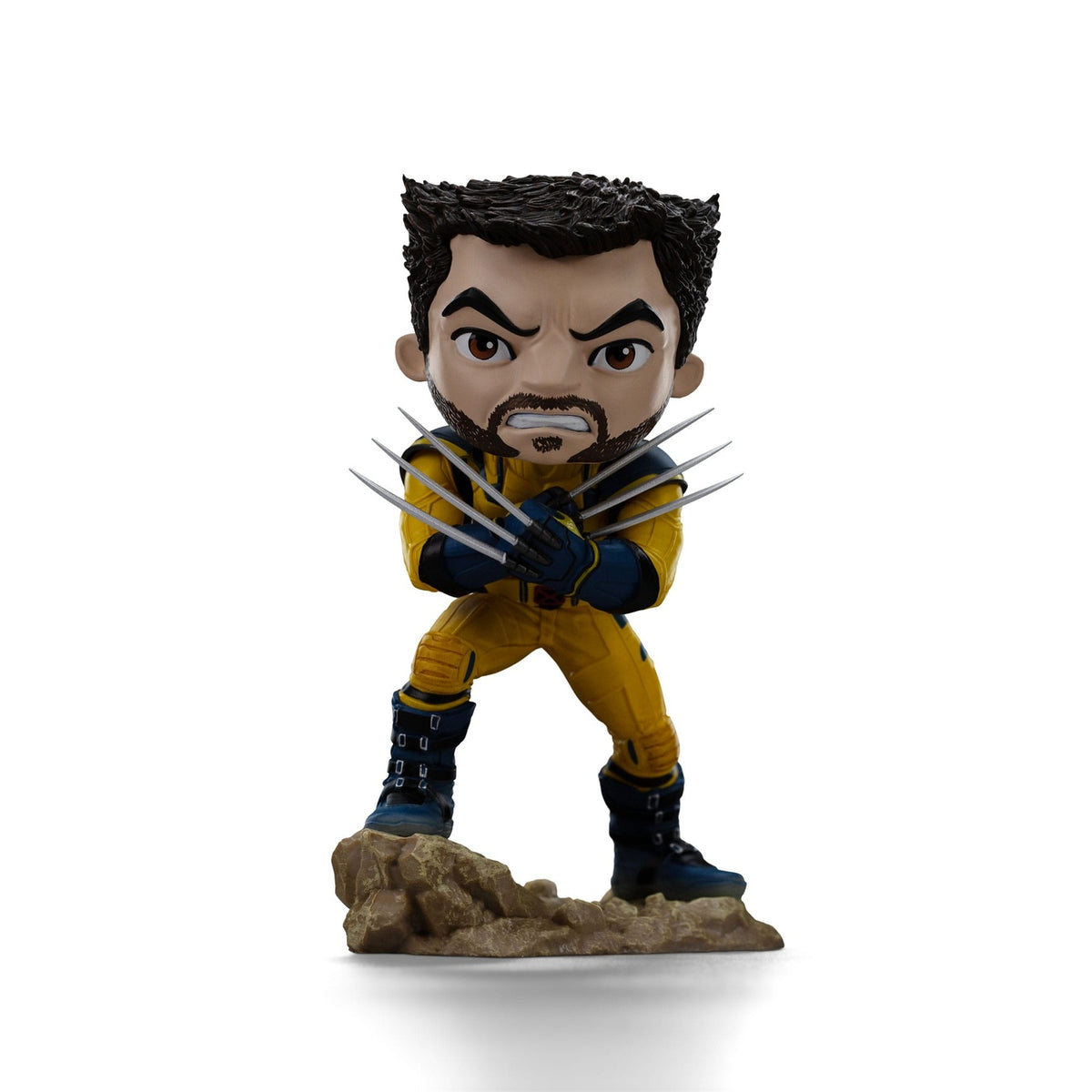 Imagen del producto Deadpool & Wolverine figura Mini Co. PVC Wolverine Unmasked 14 cm